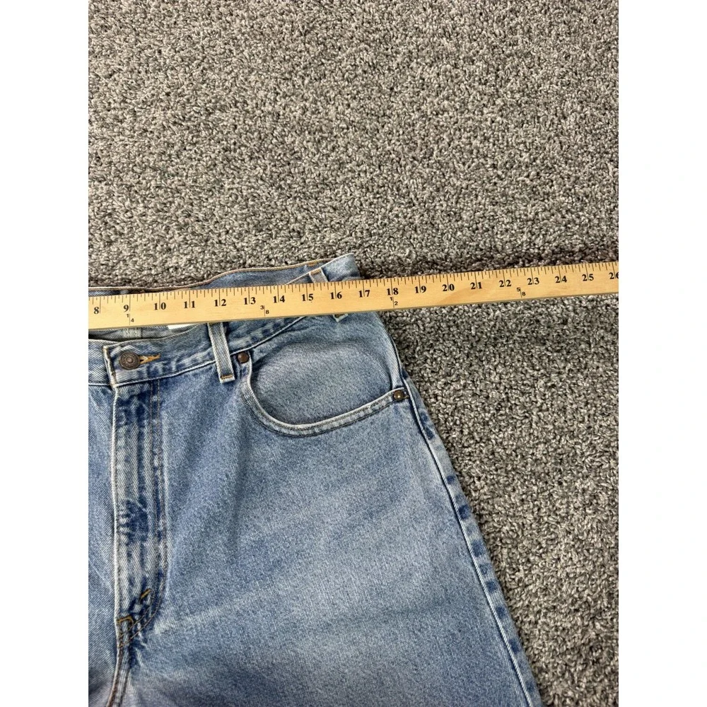 Vintage Y2K Levi's Loose Straight Jeans Men's Size 36x30 Blue